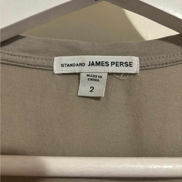 Standard James perse beige tank top button size 2 (medium) - Picture 3 of 11